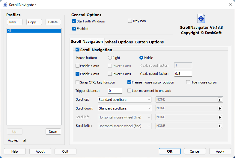 ScrollNavigator(鼠标滚轮增强) v5.13.8 破解版,鼠标滚轮增强,鼠标增强,鼠标增强,第1张